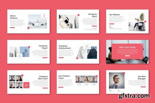 Cheerov - Lookbook Powerpoint Template FPA7PBK