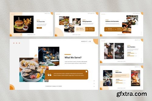 Delicios — Restaurant Powerpoint Template SVJPQHW