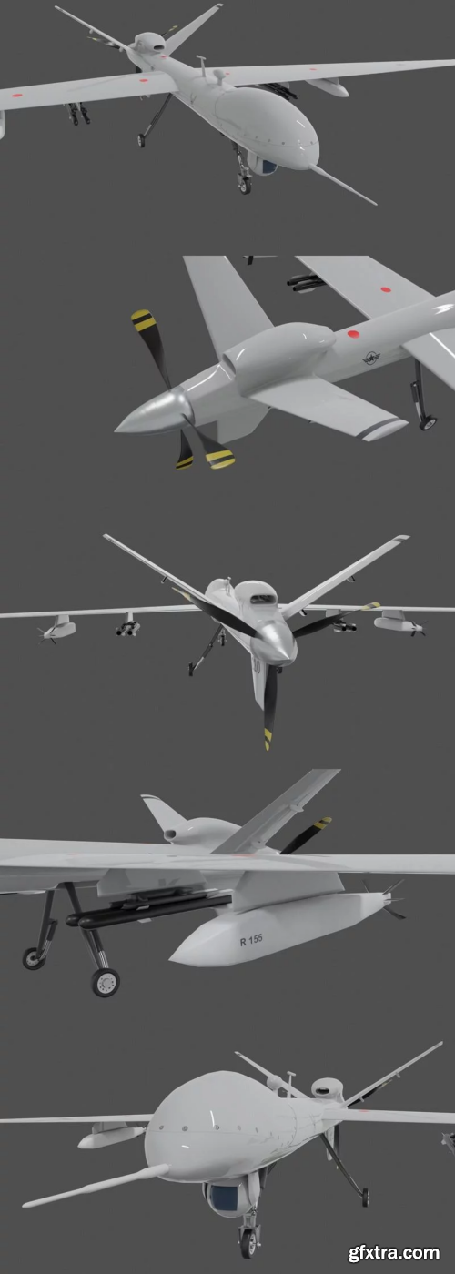 MQ-9 Reaper Military Aircraft Drone