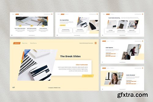 Inma — Internet Marketing Powerpoint Template KKX4CRV