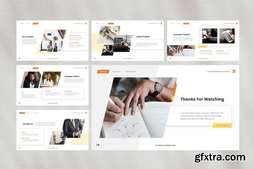 Inma — Internet Marketing Powerpoint Template KKX4CRV