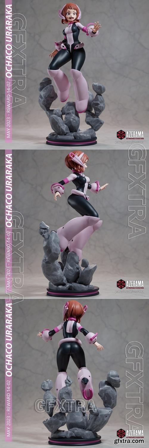 Azerama - Ochaco Uraraka &ndash; 3D Print Model