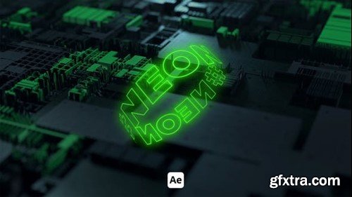 Videohive Kinetic Neon Typo 01 46117689