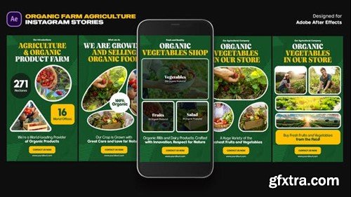 Videohive Organic Farm Agriculture Instagram Stories 46117660