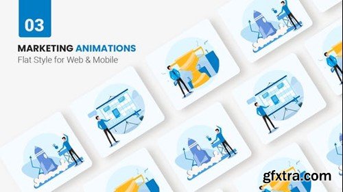 Videohive Marketing Animations - Flat Concept 46084320