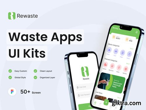 Waste UI Kit Ui8.net