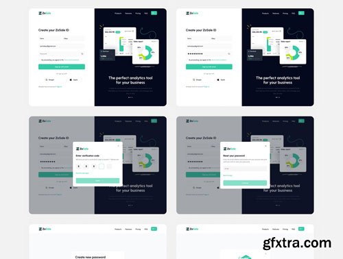 ZoSale-Sales Analytics Dashboard Ui8.net