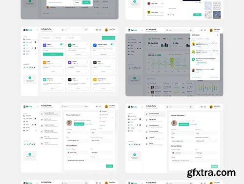 ZoSale-Sales Analytics Dashboard Ui8.net