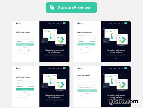 ZoSale-Sales Analytics Dashboard Ui8.net