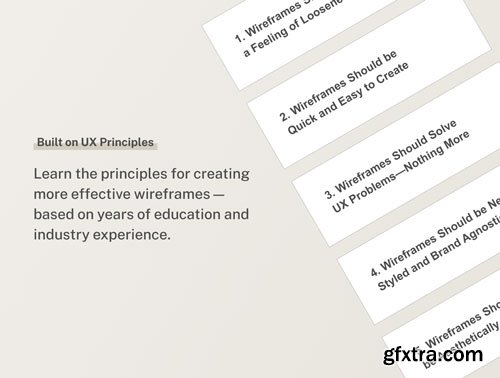 Wireframes by UX Field Guides Ui8.net