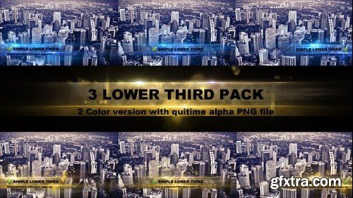 Videohive Lower Third Pack 8586481