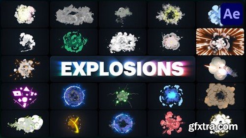 Videohive Advanced Explosions Pack for After Effects 46117909