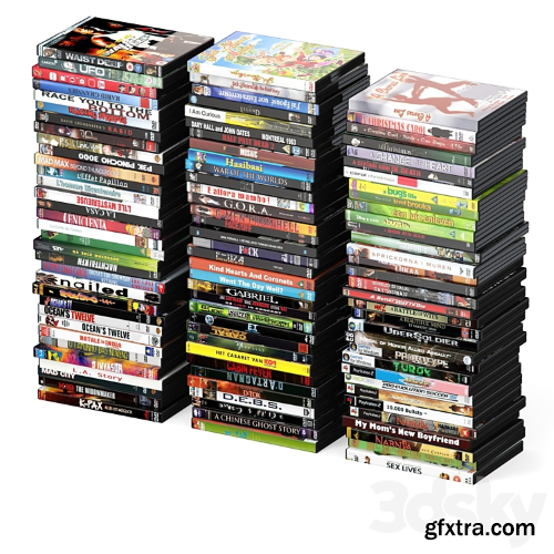 DVD discs 100pcs