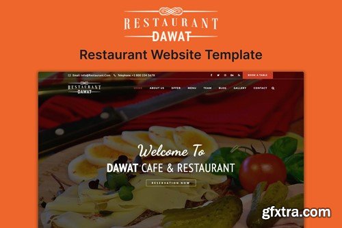 Restaurant Template M74QWPZ