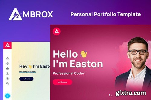 Ambrox - Personal Portfolio Template YF4HB7C