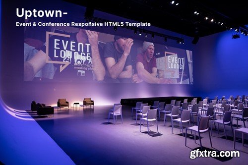 Uptown-Event & Conference Responsive HTML5 Templat S33RT8E