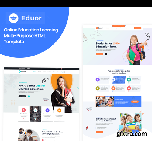 Eduor - Online Education Learning Multi-Purpose HT 8NU36CS