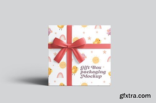 Gift Box Packaging Mockups SXLZYN6