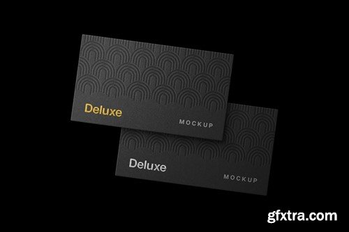 Deluxe Business Card Mockups RXCFAV7