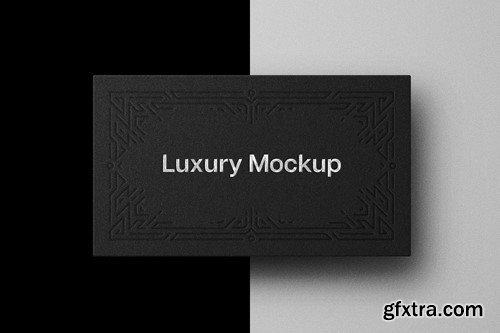 Deluxe Business Card Mockups RXCFAV7