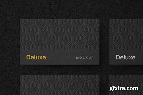 Deluxe Business Card Mockups RXCFAV7