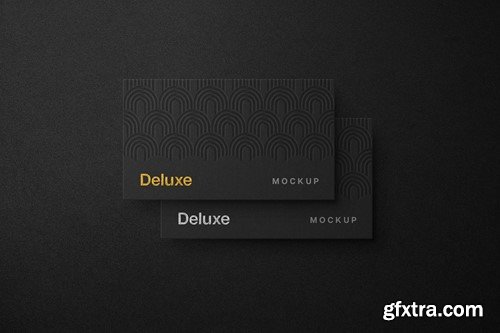 Deluxe Business Card Mockups RXCFAV7