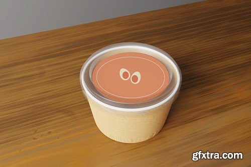 Paper Bowl Mockup P9UJ65H