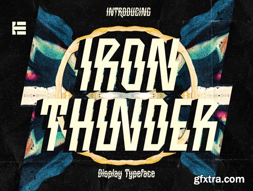 Iron Thunder - Display Font Ui8.net