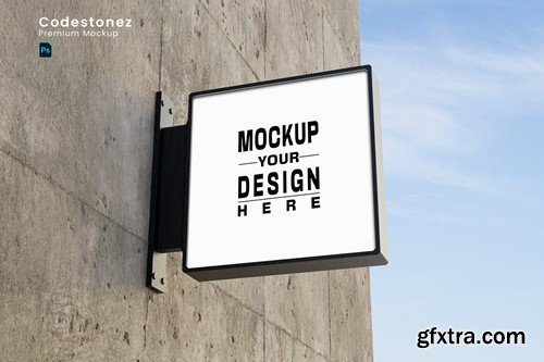 Sign Board Mockup TMZ8PN3