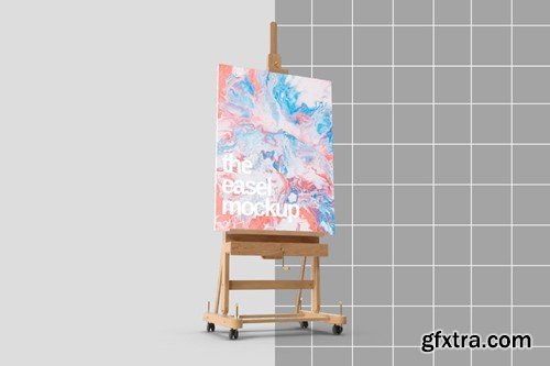 Easel Studio Mockup 3Y5R72K