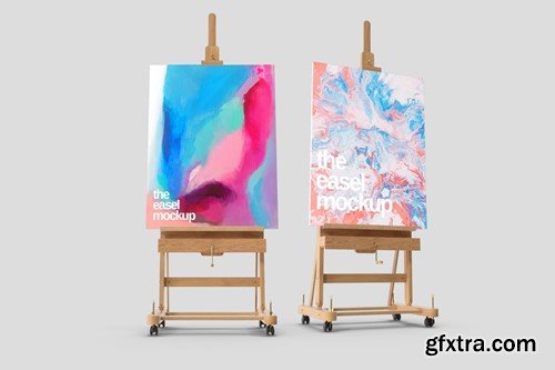 Easel Studio Mockup 3Y5R72K