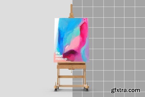 Easel Studio Mockup 3Y5R72K