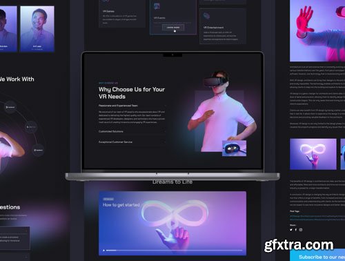 VRNas - VR Service Web Templates