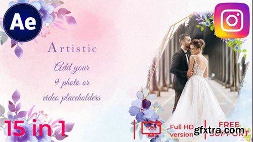 Videohive 15 in 1  All Weddings Slideshow and Invitations 46138601