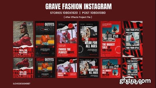 Videohive Grave Fashion Instagram 46022778