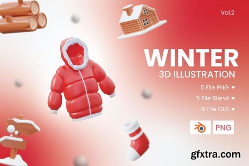 3D Winter Icon Vol.2 6GUJ9AV