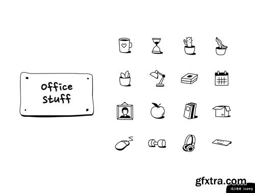 Office - Inking Icon Set Ui8.net