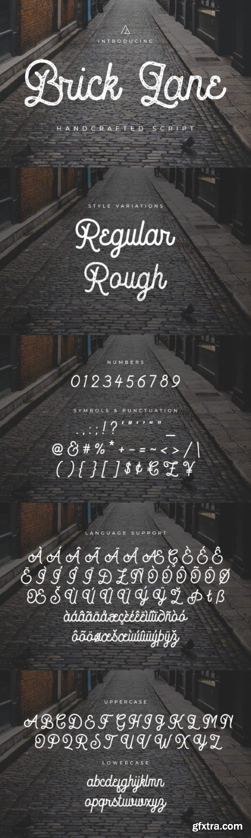 Brick Lane Font