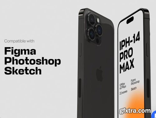 iPhone 14 Pro Max Mockups Ui8.net