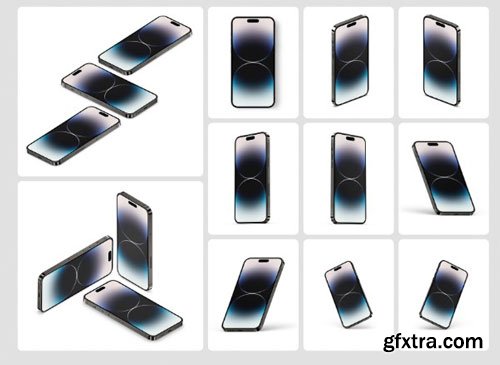 iPhone 14 Pro Max Mockups Ui8.net