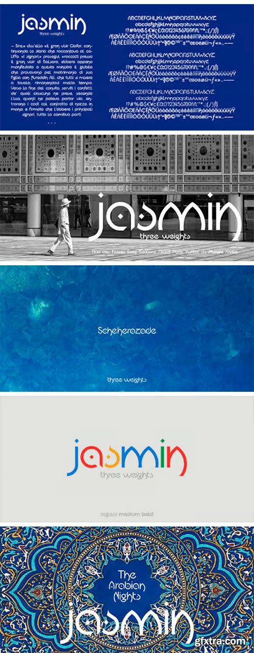 Jasmin Font Family