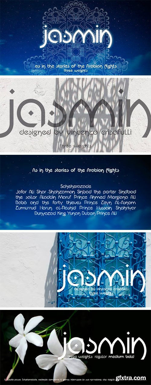 Jasmin Font Family