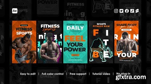 Videohive Fitness Trainer Instagram Reels 46152804