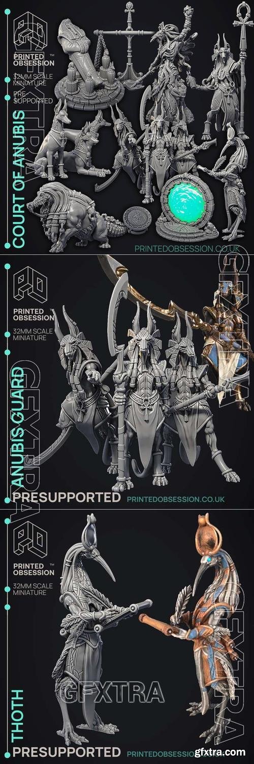 Printed Obsession - Court of Anubis June 2023 &ndash; 3D Print Model