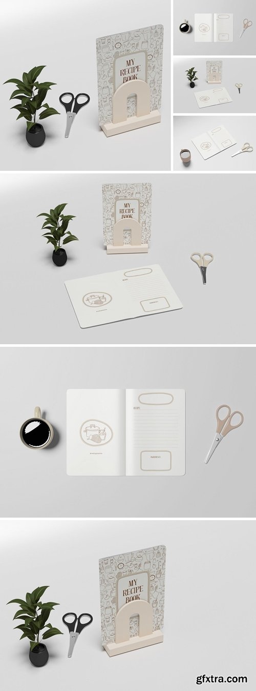 Recipe Book Mockup DPFAZEG