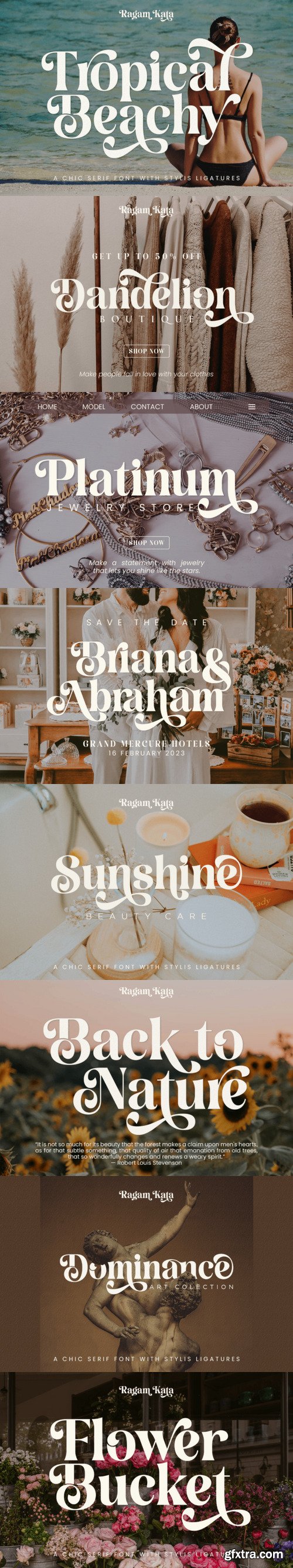 Tropical Beachy Font