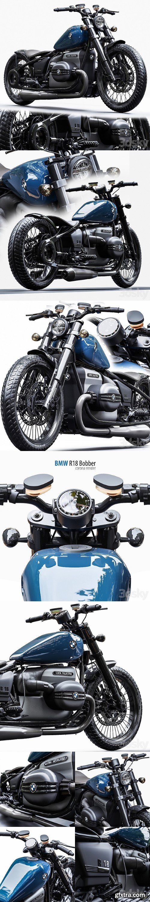 BMW R18 Rubber