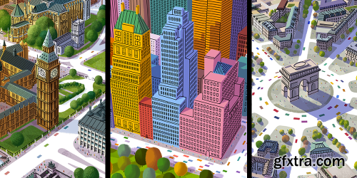 Cityscapes Made Easy: A Guide to Digitally Illustrating Your Favorite City