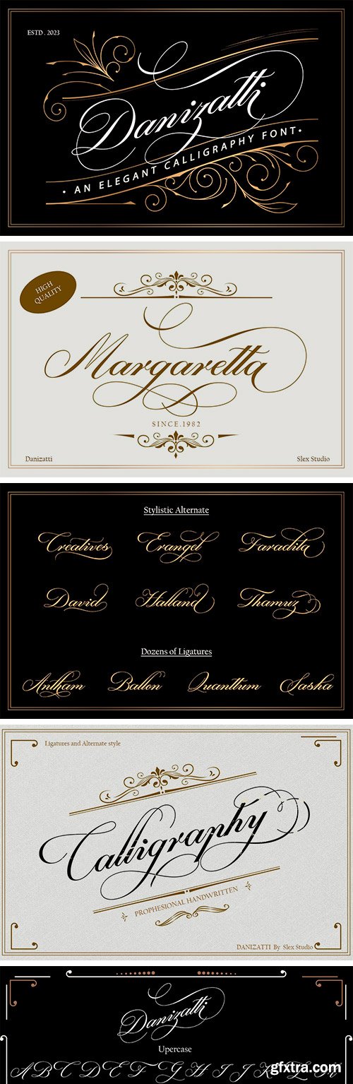 Danizatti Script Font