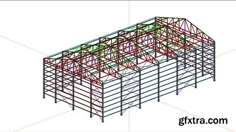 Warehouse Model Design in Prokon Sumo